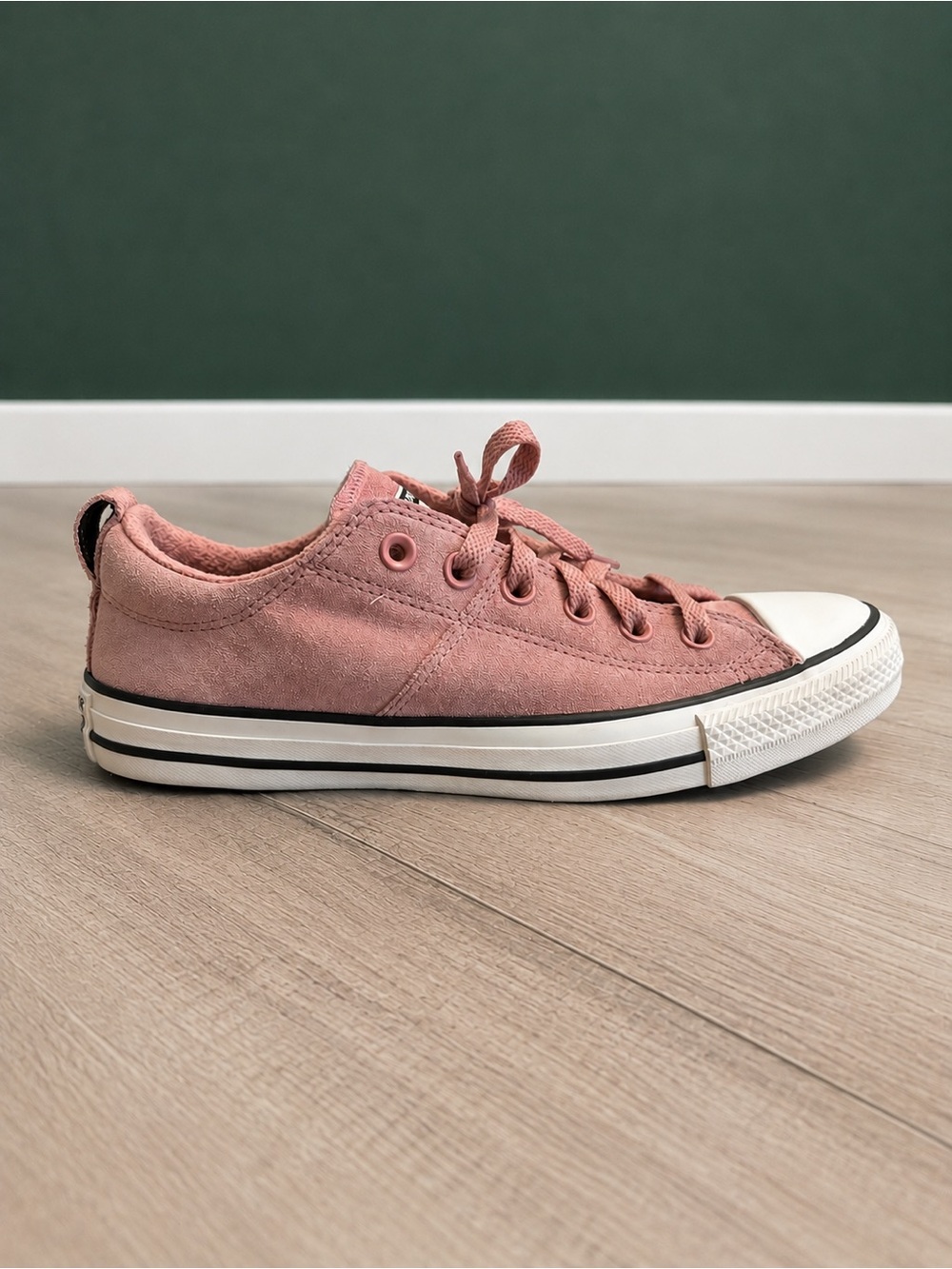 Converse Chuck Taylor Madison Women’s  Suede Pink Sneakers 9.5 A08715C - Picture 10 of 11